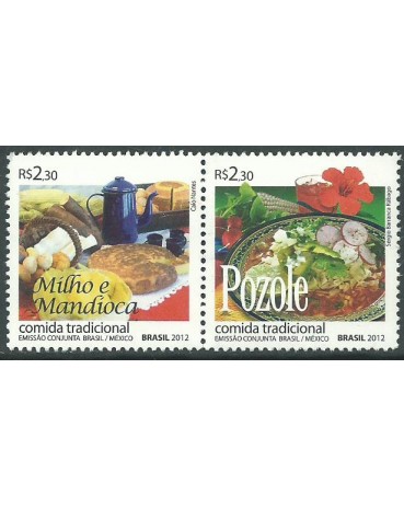 C3215/3216 RELAÇÕES DIPLOMÁTICAS MÉXICO MILHO E MANDIOCA 2012 -11.342 Mint